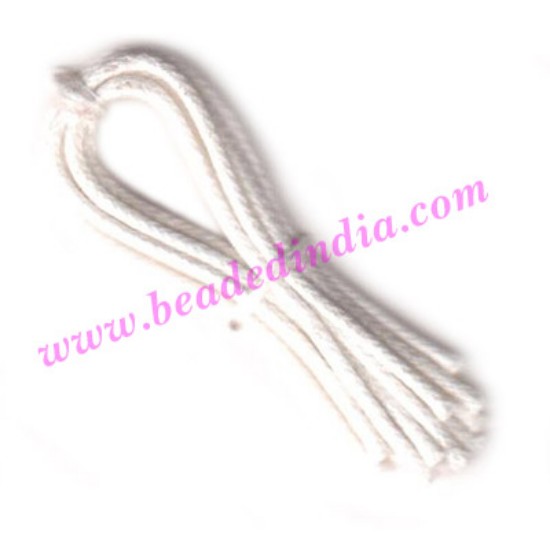 Picture of Cotton Wax Cords 0.5mm (half mm) Round