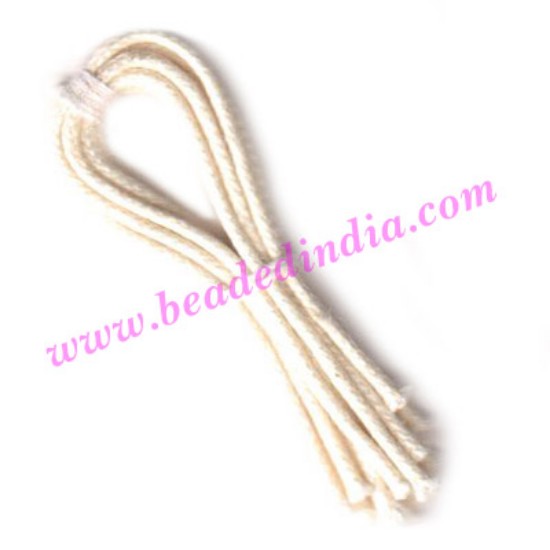 Picture of Cotton Wax Cords 0.5mm (half mm) Round