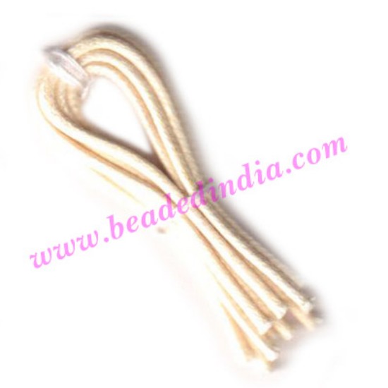 Picture of Cotton Wax Cords 0.5mm (half mm) Round