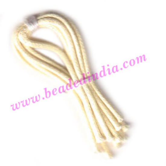 Picture of Cotton Wax Cords 0.5mm (half mm) Round