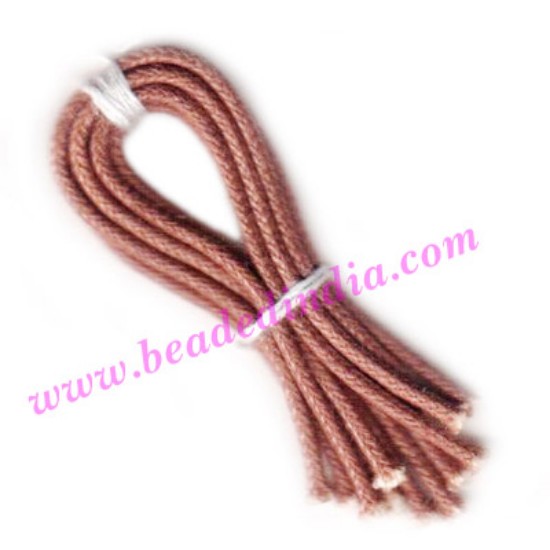 Picture of Cotton Wax Cords 0.5mm (half mm) Round