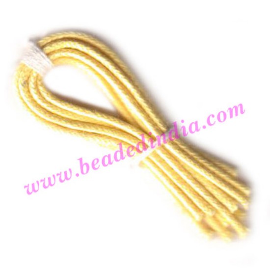 Picture of Cotton Wax Cords 0.5mm (half mm) Round