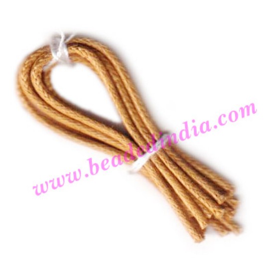 Picture of Cotton Wax Cords 0.5mm (half mm) Round