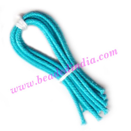 Picture of Cotton Wax Cords 0.5mm (half mm) Round