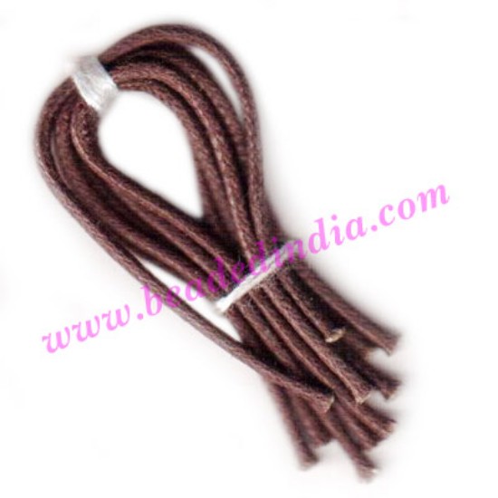 Picture of Cotton Wax Cords 0.5mm (half mm) Round