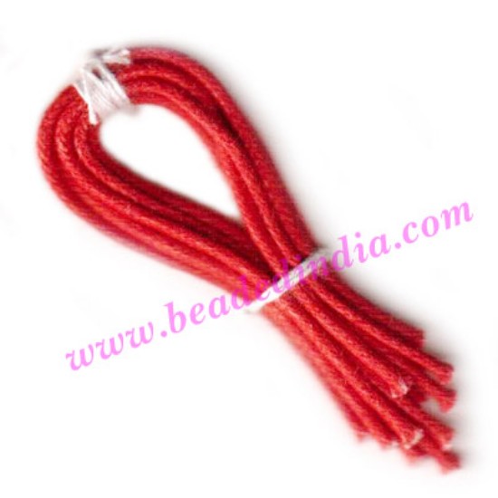 Picture of Cotton Wax Cords 0.5mm (half mm) Round