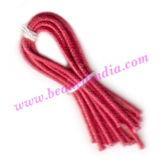 Picture of Cotton Wax Cords 0.5mm (half mm) Round