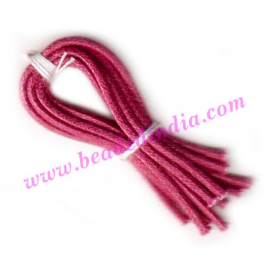 Picture of Cotton Wax Cords 0.5mm (half mm) Round