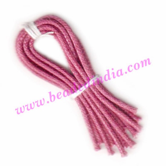 Picture of Cotton Wax Cords 0.5mm (half mm) Round