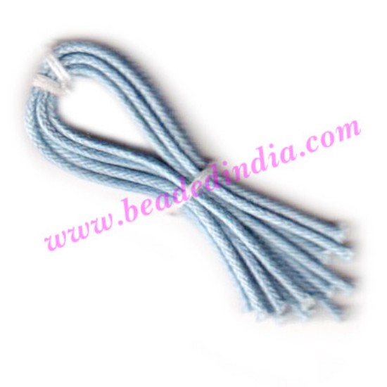 Picture of Cotton Wax Cords 0.5mm (half mm) Round