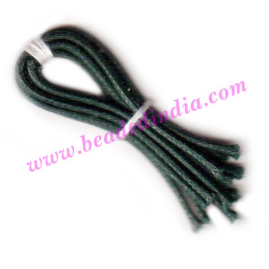 Picture of Cotton Wax Cords 0.5mm (half mm) Round