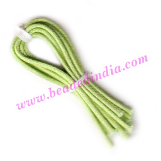 Picture of Cotton Wax Cords 0.5mm (half mm) Round