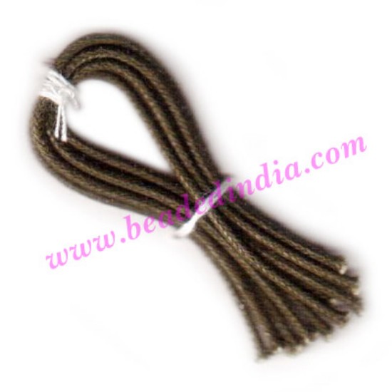 Picture of Cotton Wax Cords 0.5mm (half mm) Round