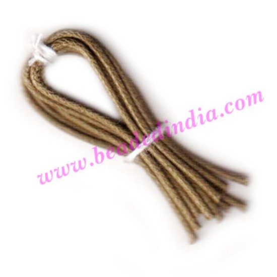 Picture of Cotton Wax Cords 0.5mm (half mm) Round