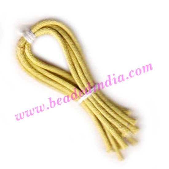 Picture of Cotton Wax Cords 0.5mm (half mm) Round