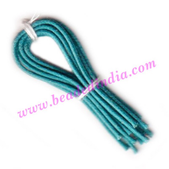 Picture of Cotton Wax Cords 1.0mm (one mm) Round