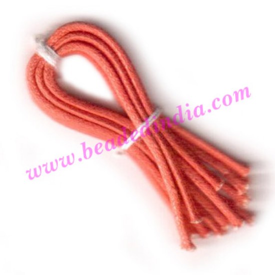 Picture of Cotton Wax Cords 1.0mm (one mm) Round