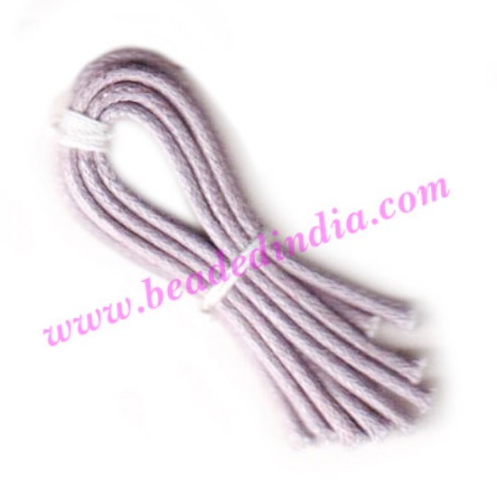 Picture of Cotton Wax Cords 1.0mm (one mm) Round