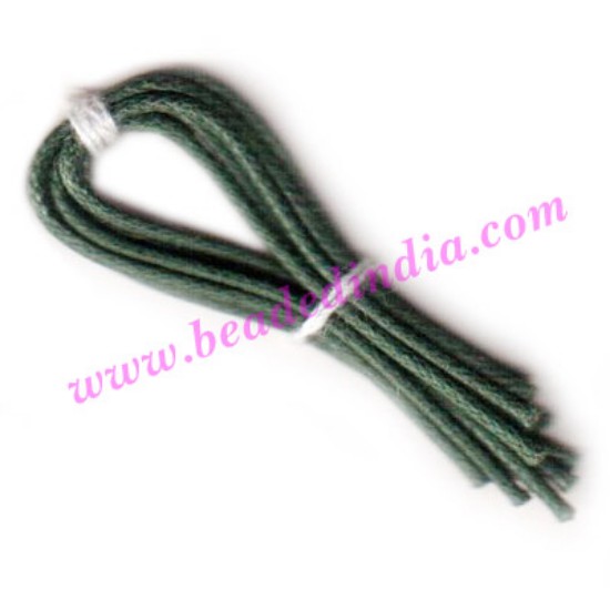 Picture of Cotton Wax Cords 1.0mm (one mm) Round