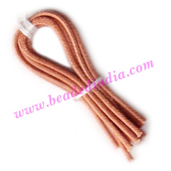 Picture of Cotton Wax Cords 1.5mm (one and half mm) Round