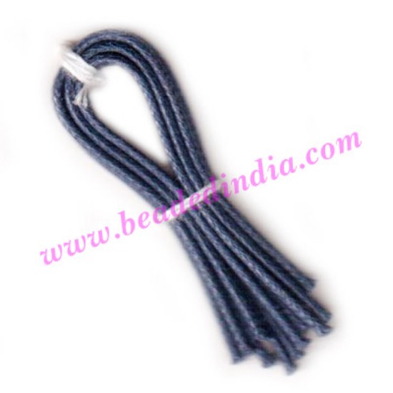 Picture of Cotton Wax Cords 1.5mm (one and half mm) Round