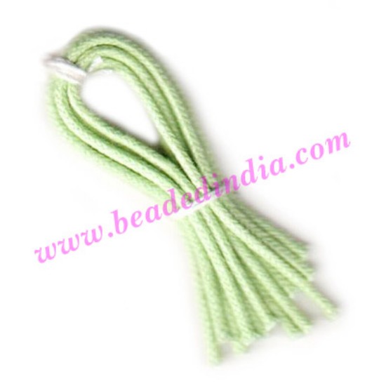 Picture of Cotton Wax Cords 1.5mm (one and half mm) Round