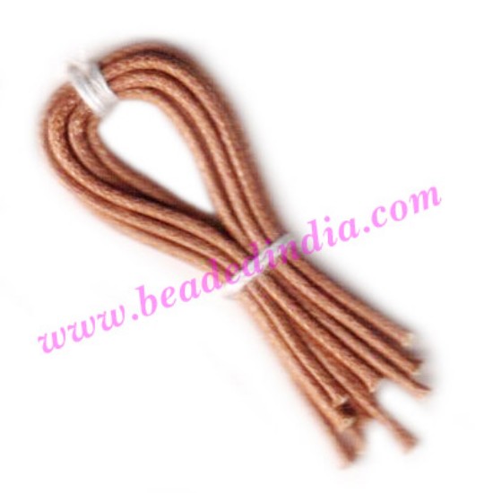 Picture of Cotton Wax Cords 2.0mm (two mm) Round