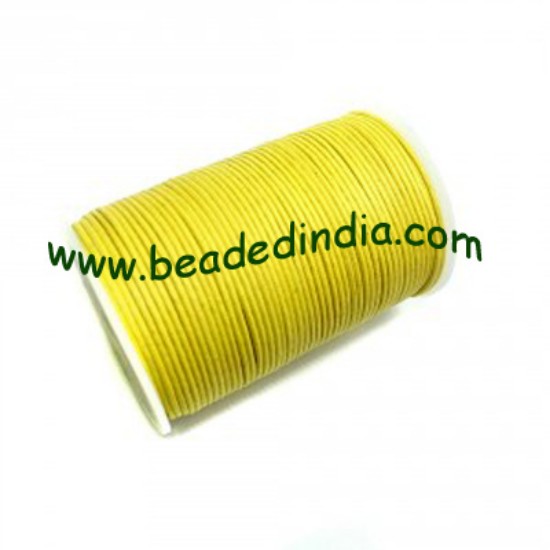 Picture of High quality round cotton waxed cords 0.5mm (half mm)