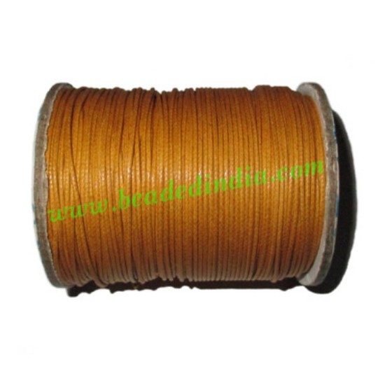 Picture of High quality round cotton waxed cords 1.5mm (one and half mm)