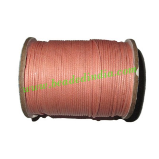 Picture of High quality round cotton waxed cords 1.5mm (one and half mm)