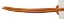 Picture of Leather Cords 0.5mm (half mm) round, regular color - marigold.