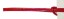 Picture of Leather Cords 2.0mm (two mm) round, regular color - red.