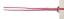 Picture of Leather Cords 2.0mm (two mm) round, regular color - pink.