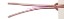 Picture of Leather Cords 6.0mm (six mm) round, metallic color - faded pink.