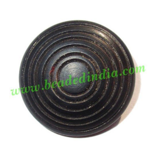 Picture of Handmade wood buttons, size : 20mm