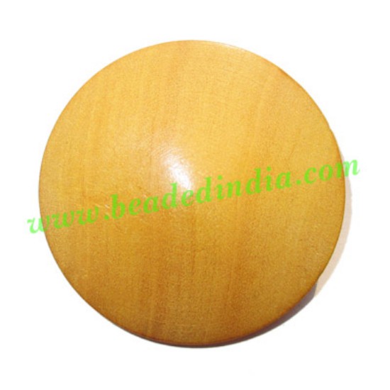 Picture of Handmade wood buttons, size : 20mm