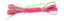 Picture of Flat Suede Leather Cords 3.5mm, Color - Light Purple.