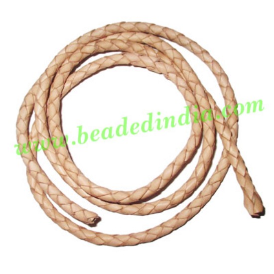 Picture of Leather Bolo Braided Hunter Cords, size: 4mm 4 ply.