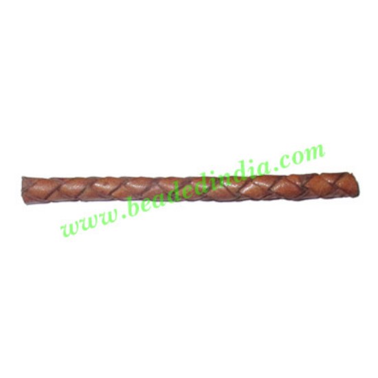 Picture of Leather Bolo Braided Hunter Cords, size: 4mm 4 ply.