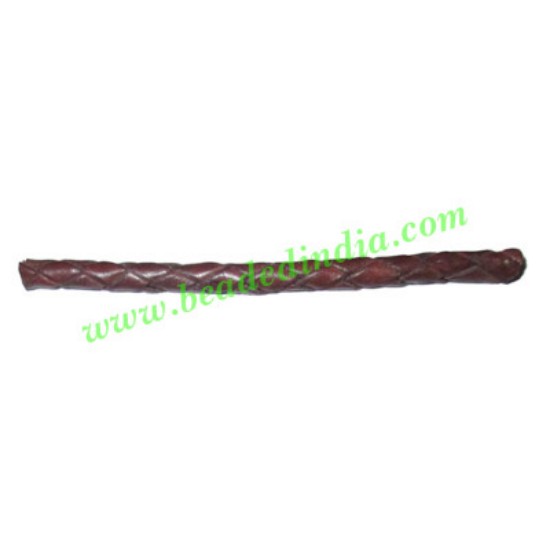 Picture of Leather Bolo Braided Hunter Cords, size: 4mm 4 ply.