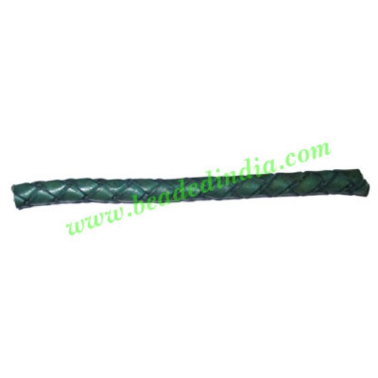 Picture of Leather Bolo Braided Hunter Cords, size: 4mm 4 ply.