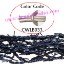 Picture of Barb Wire Leather Cords 2.0mm round, metallic color - steel grey.
