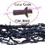 Picture of Barb Wire Leather Cords 2.5mm round, regular color - military green.
