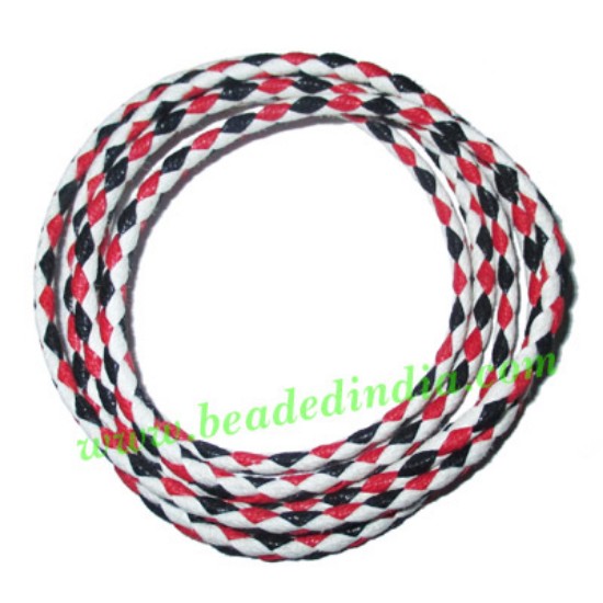 Picture of Braided Hunter Cotton Wax Cords, size: 3mm