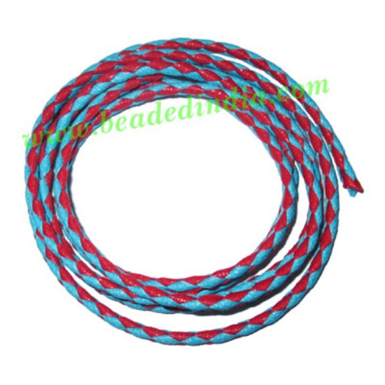 Picture of Braided Hunter Cotton Wax Cords, size: 3mm