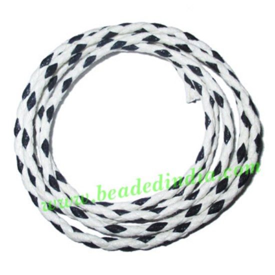 Picture of Braided Hunter Cotton Wax Cords, size: 3mm