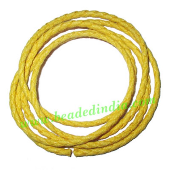 Picture of Braided Hunter Cotton Wax Cords, size: 3mm