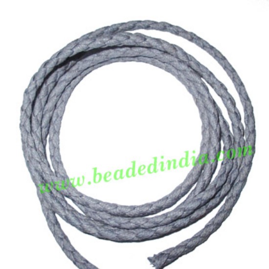 Picture of Braided Hunter Cotton Wax Cords, size: 3mm