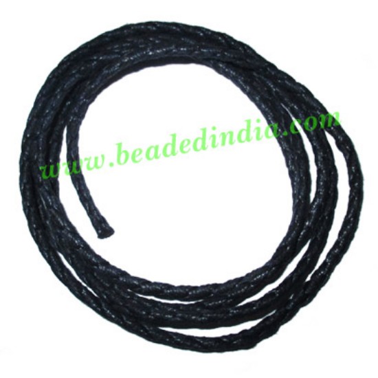 Picture of Braided Hunter Cotton Wax Cords, size: 3mm