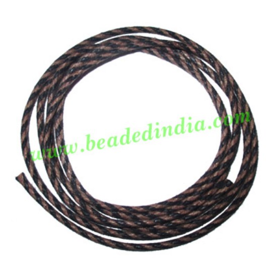 Picture of Braided Cotton Wax Cords, size: 2mm